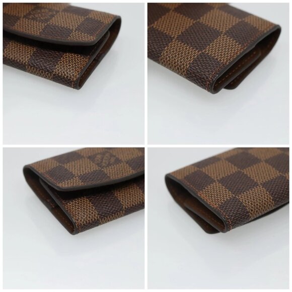LOUIS VUITTON Damier Ebene Cuffs Cuff Case LV Auth BA3390 - Picture 15 of 16